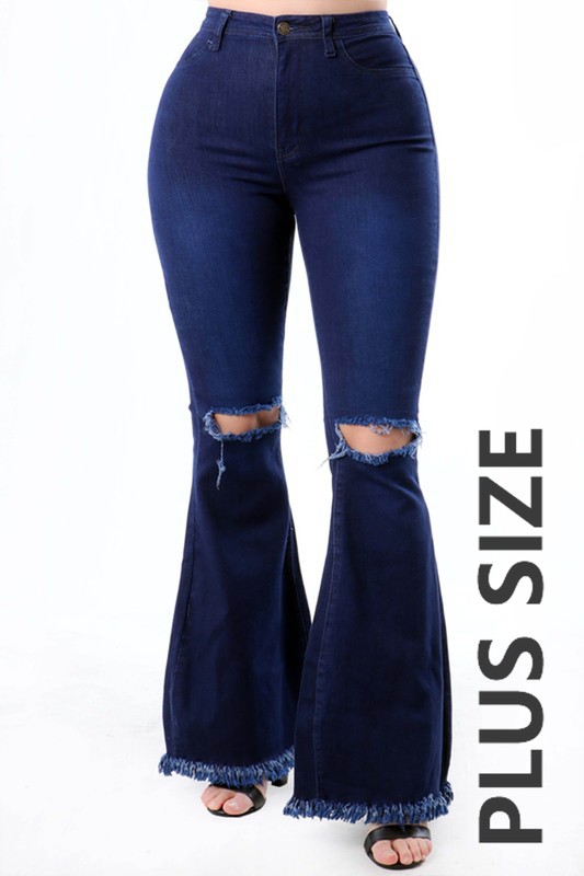 HIGH WAIST BELL BOTTOMS